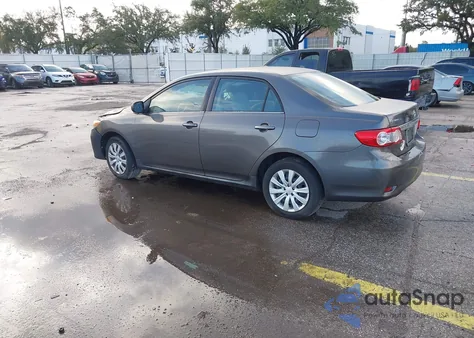 2013 Toyota Corolla Le из США, поврежденный, VIN 5YFBU4EE3DP206305